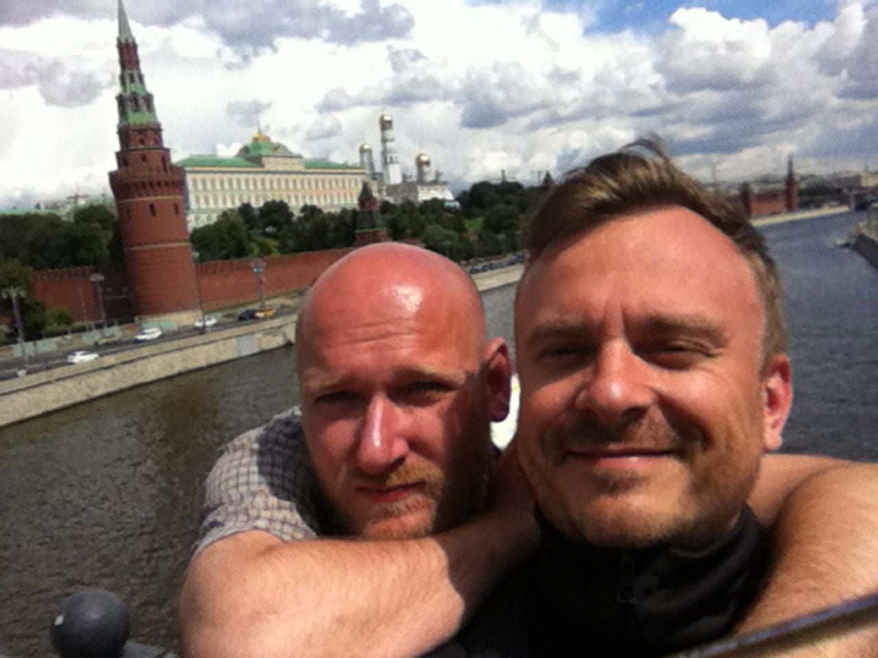 In Moskau mit Jan