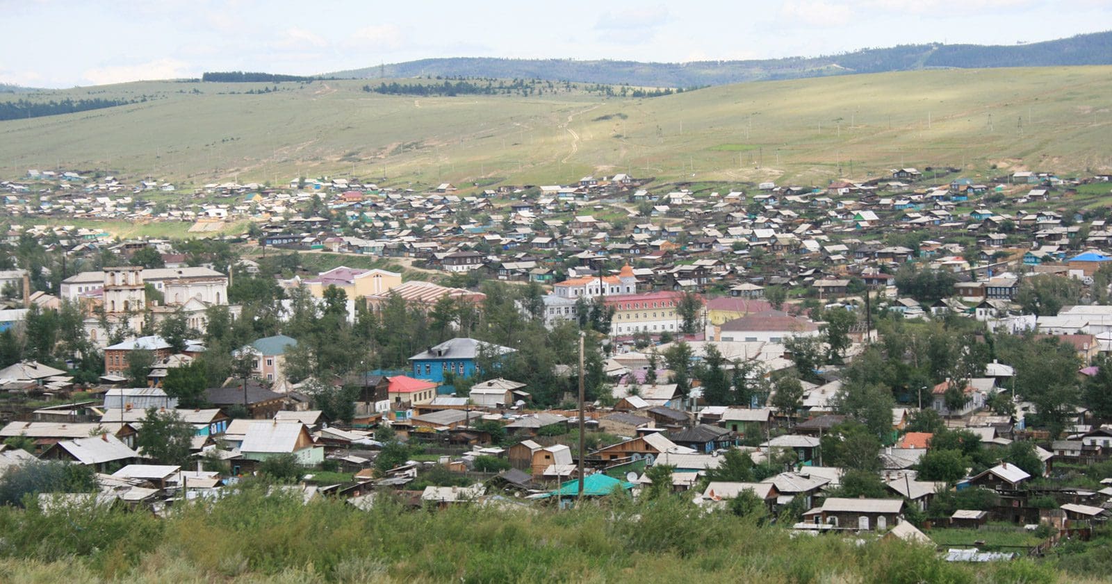 Kyakhta Grenze Russland Mongolei