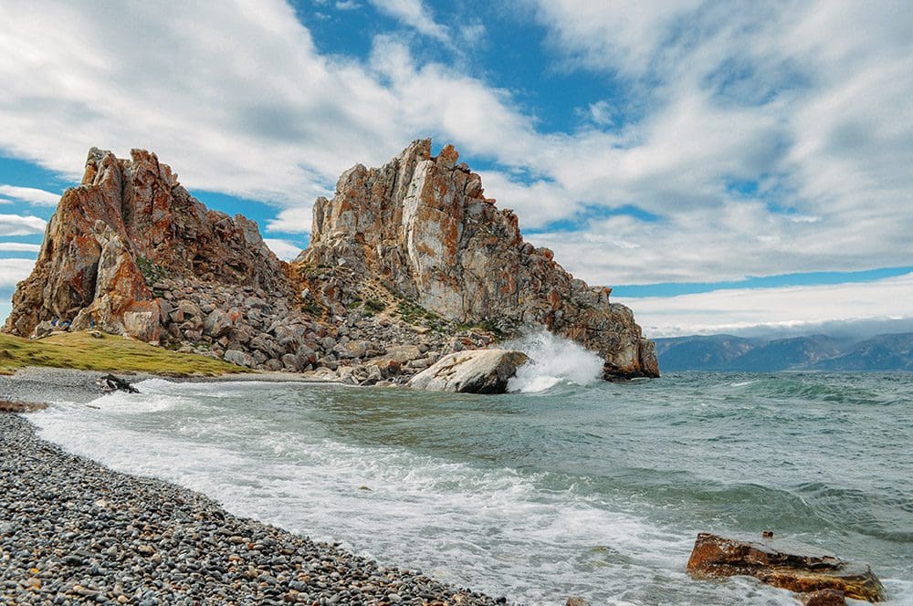 Olkhon island in Lake Baikal