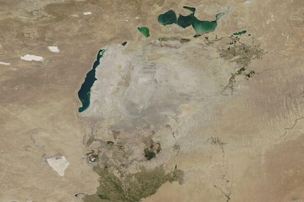 Lake Aral in 2021