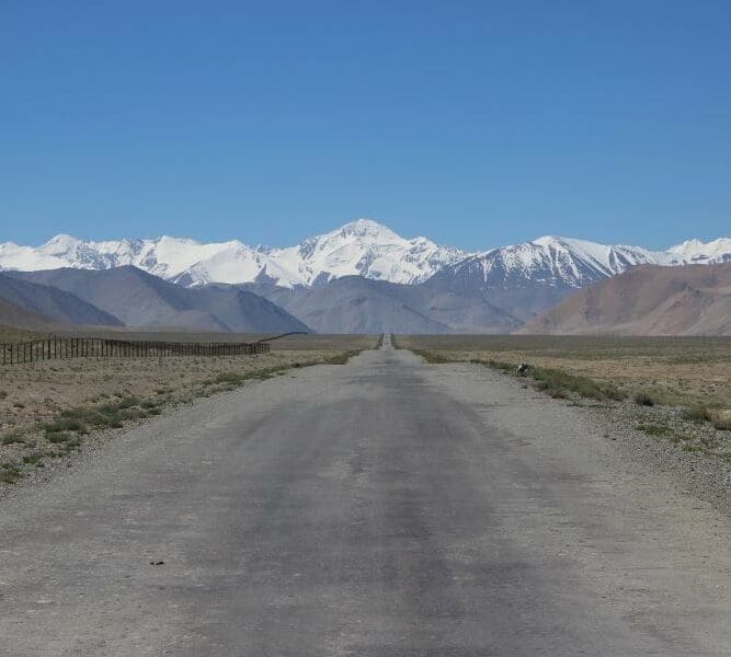 Pamir-highway in Gorno-Badakhshan
