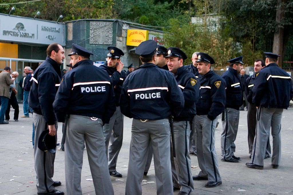 Georgian police