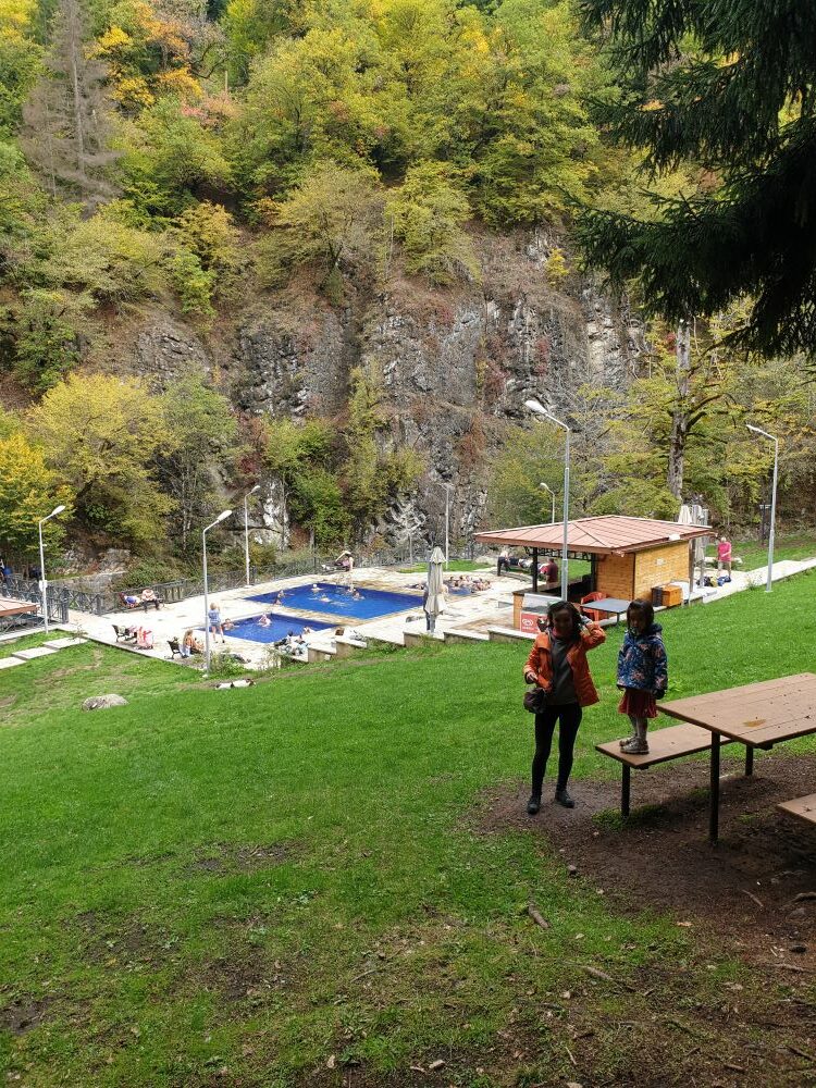 thermal spring in Borjomi (Georgia)