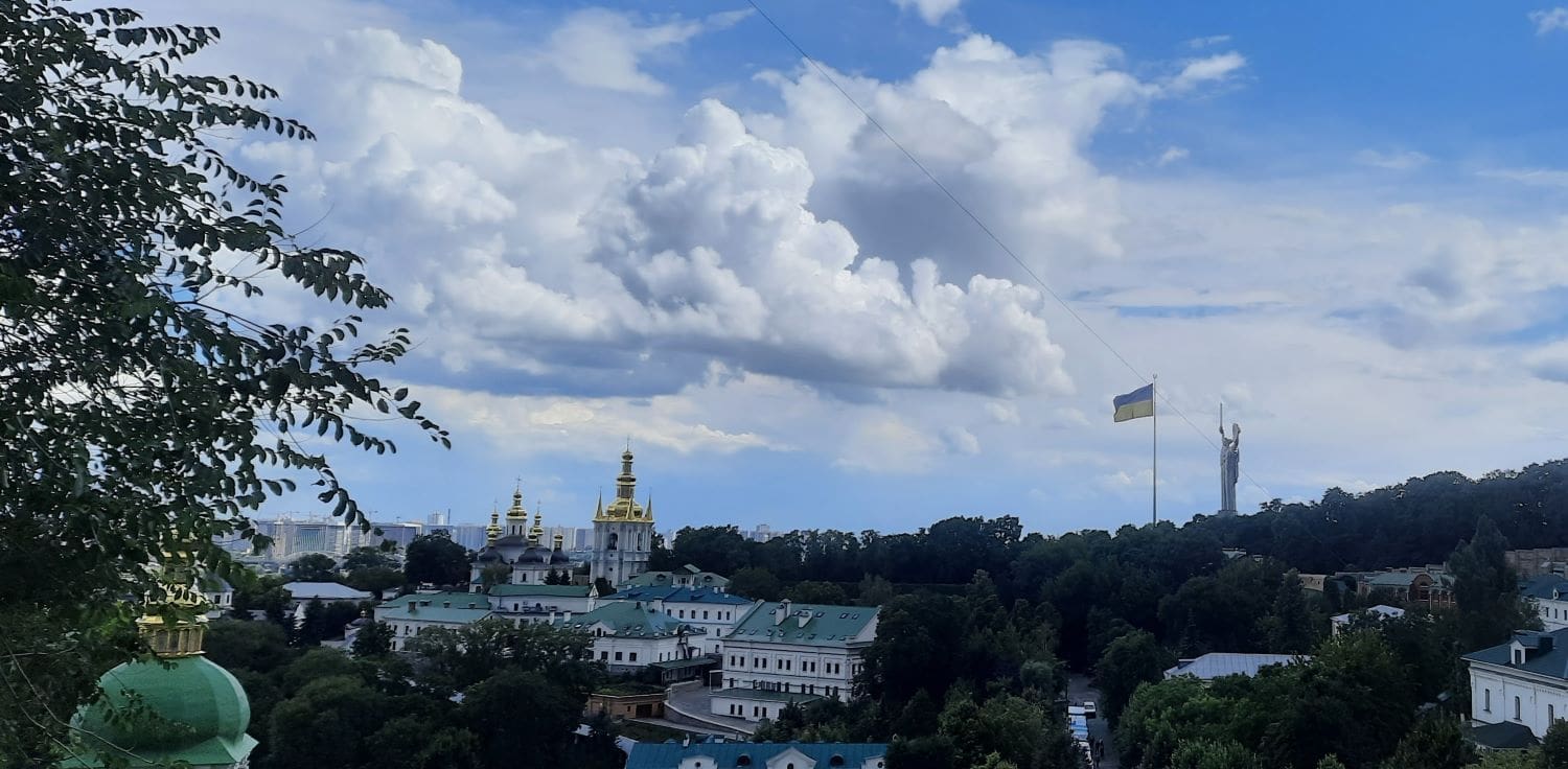 Kiev Cave Monastery and Mother homeland